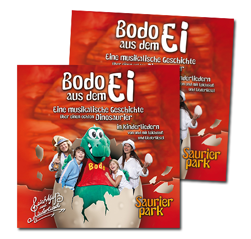 Hörbuch des Saurierparks „Bodo aus dem Ei“ Dino-Hörbuch „Bodo aus dem Ei“